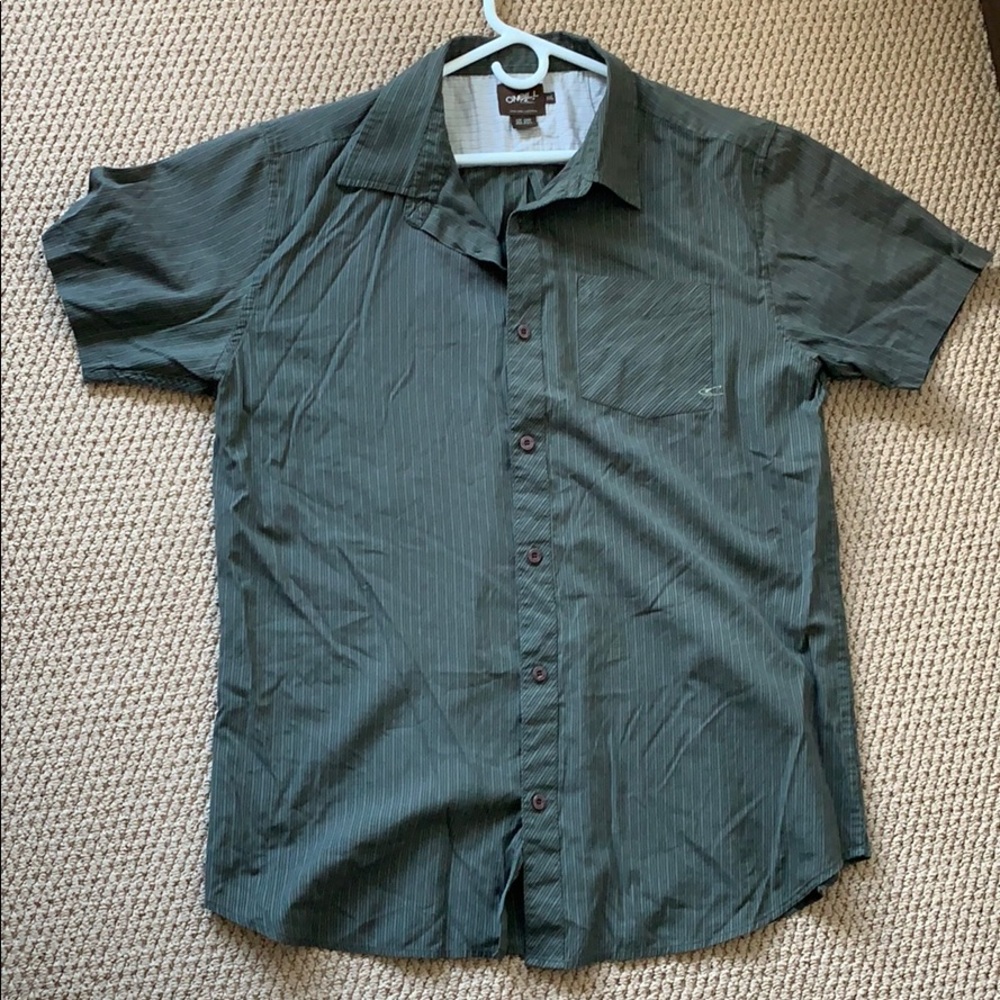 O’Neill olive Button down